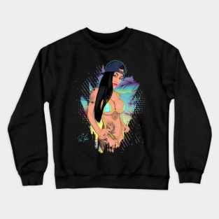 Pia Fonte California Dream Girl Crewneck Sweatshirt